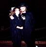 And just to show that some things never change, here are Hendel and Aereyal ten years ago on their 'honeymoon' at Knott's Halloween Haunt).